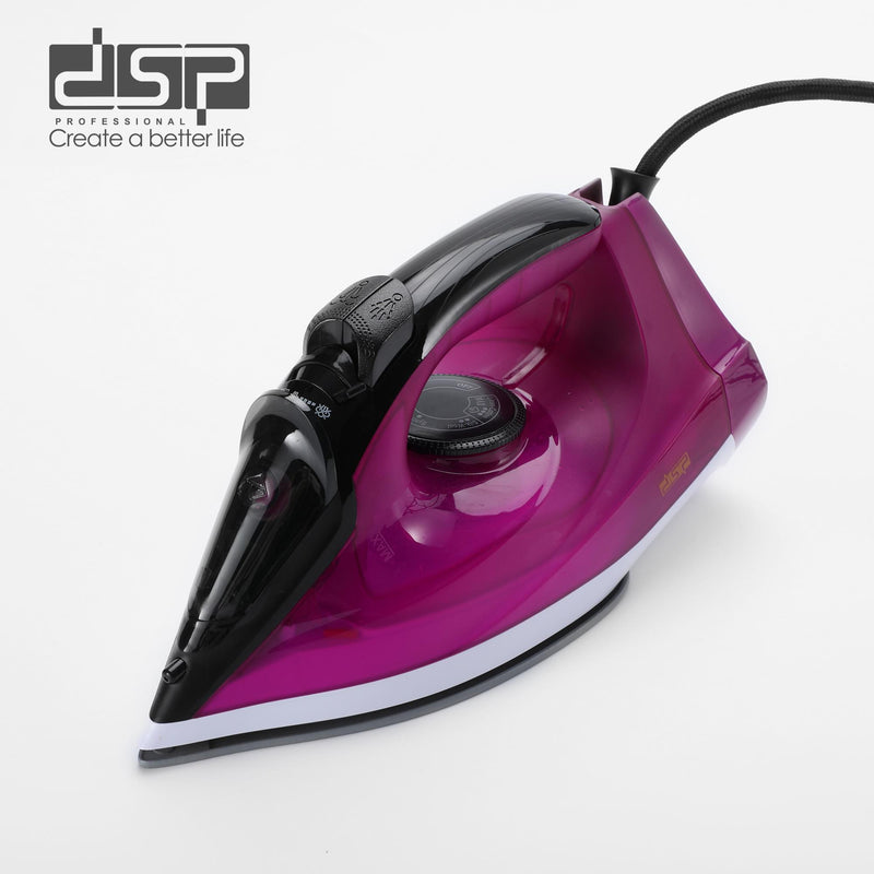 DSP Steam Iron 1600W with Ceramic Soleplate & 200ml Water Tank-3