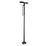 عكاز ذكي قابل للتعديل والطي مع إضاءة إل إي دي - JawdaTop