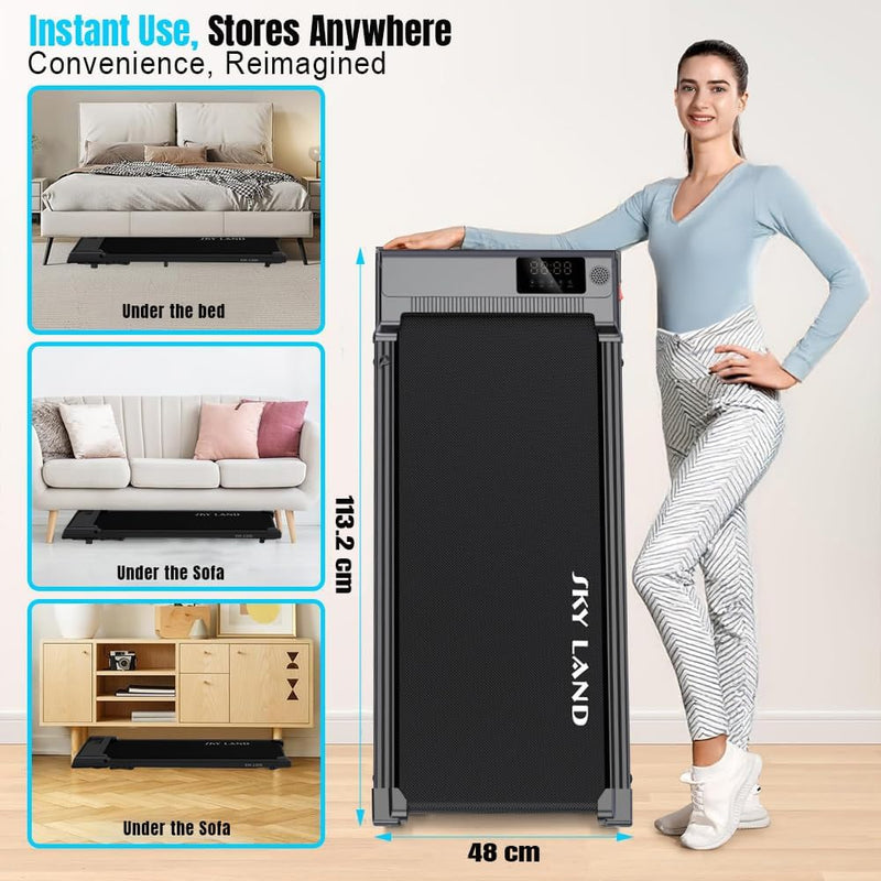 SKY LAND Under Desk Walking Pad Treadmill with Remote Control – EM-WALKPAD-7