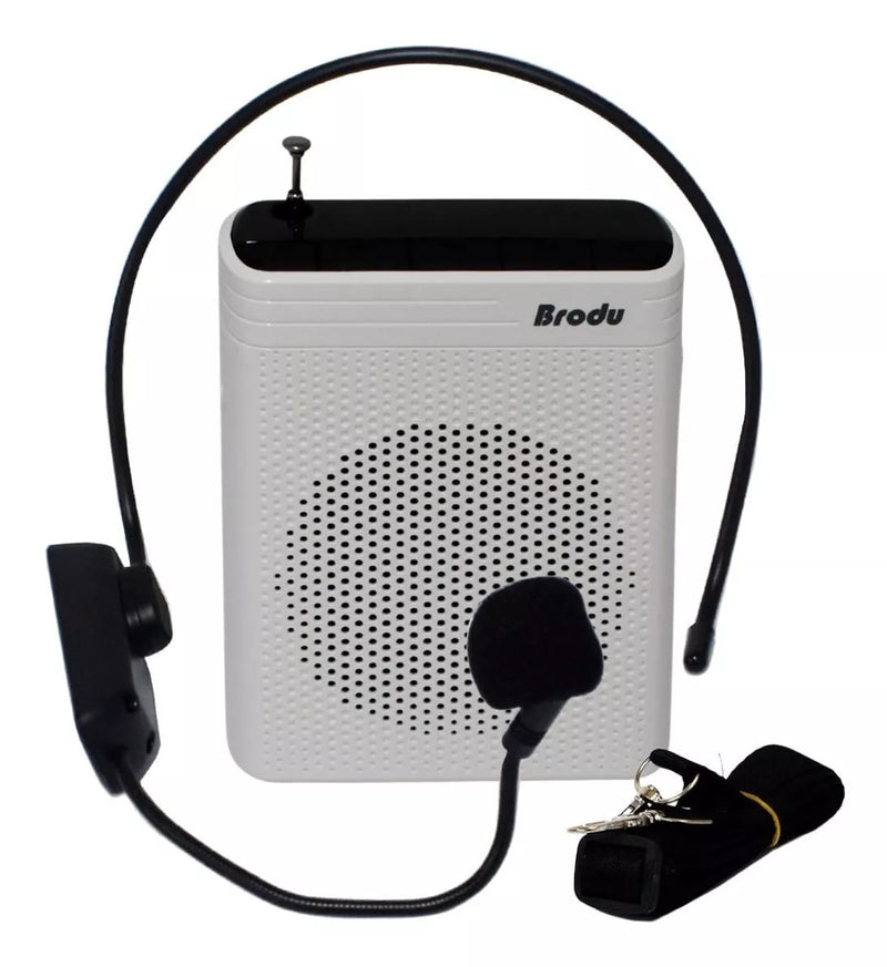 Brodu Portable Wireless Headset Microphone with Speaker-5