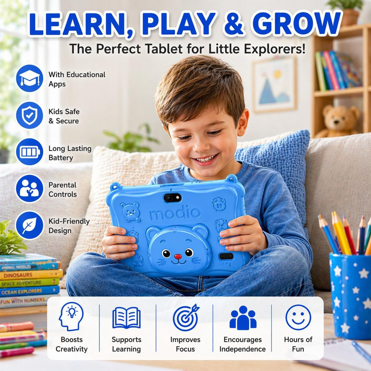 Modio Kids Tab M72 Tablet-7