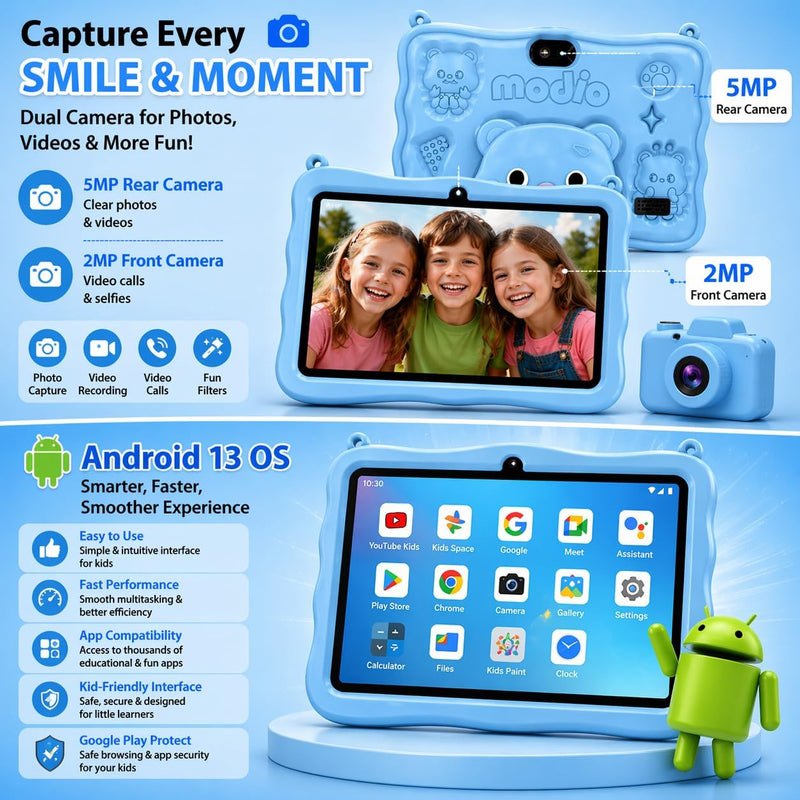 Modio Kids Tab M72 Tablet-3