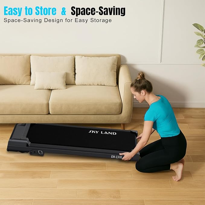 SKY LAND Under Desk Walking Pad Treadmill with Remote Control – EM-WALKPAD-4