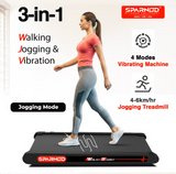 WalkyShaky Vibration Walking Pad for Home & Office Use