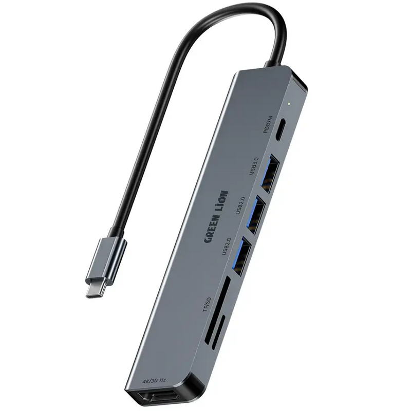 Green Lion 7-in-1 USB-C Hub-1