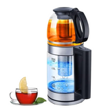 2-in-1 Glass Kettle & Turkish Tea Maker