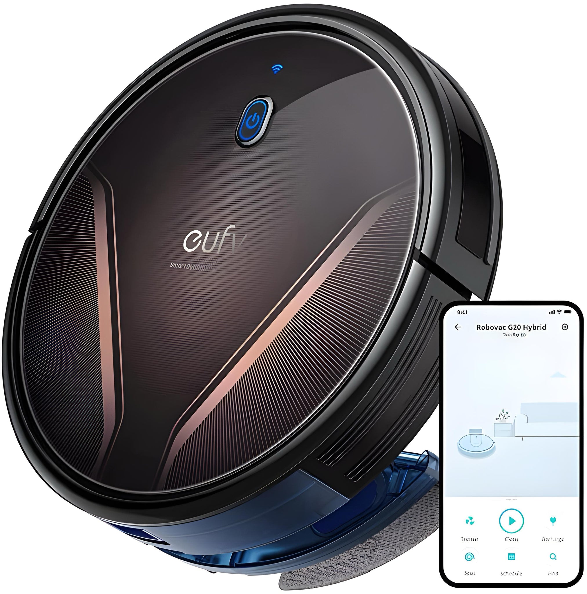Eufy RoboVac G20 Hybrid 2-in-1 Mop and Vacuum Cleaner