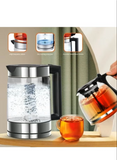 2-in-1 Glass Kettle & Turkish Tea Maker