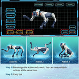 Advanced Intelligent Robot Dog Toy with Remote Control