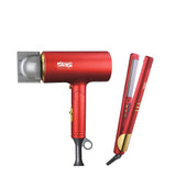 مجموعة مجفف الشعر الاحترافي مع مملس الشعر من دي اس بي - JawdaTop