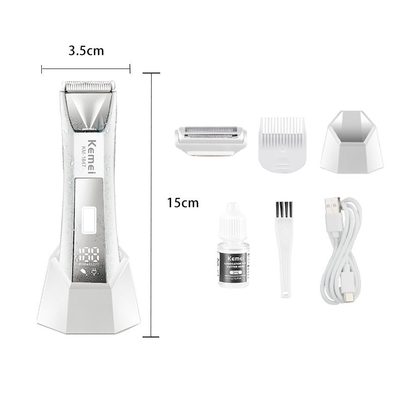 Kemei KM-1847 Multifunctional Digital Hair Clipper