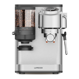 Lepresso 20 Bar Italian Pump Coffee Machine with Bean Grinder and Steam Wand