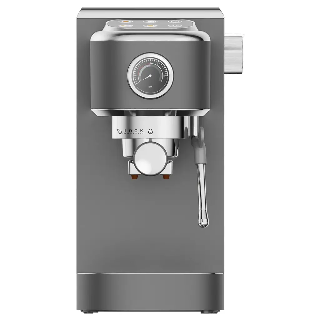 LePresso Hot & Cold Espresso Maker with Steam Wand and Pressure Gauge