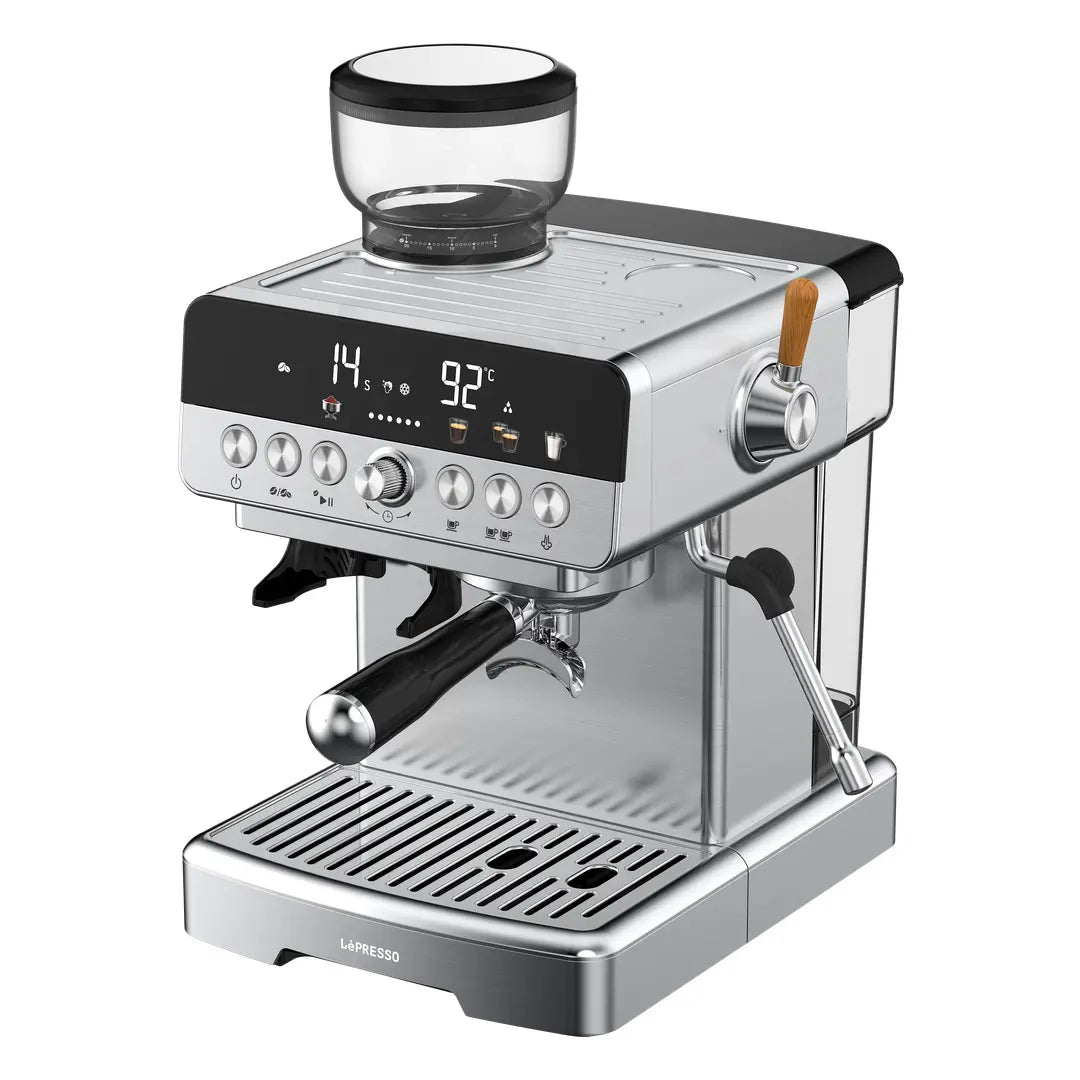 Lepresso CafféArtisan Semi-Automatic Coffee Machine with Dual Boiler System-2