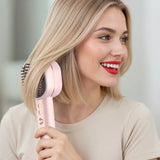 Porodo 2-In-1 Hair Dryer & Straightener Brush with Smart Temperature Control