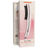 Porodo Dual-Mode Hair Straightening Brush with Detachable Comb