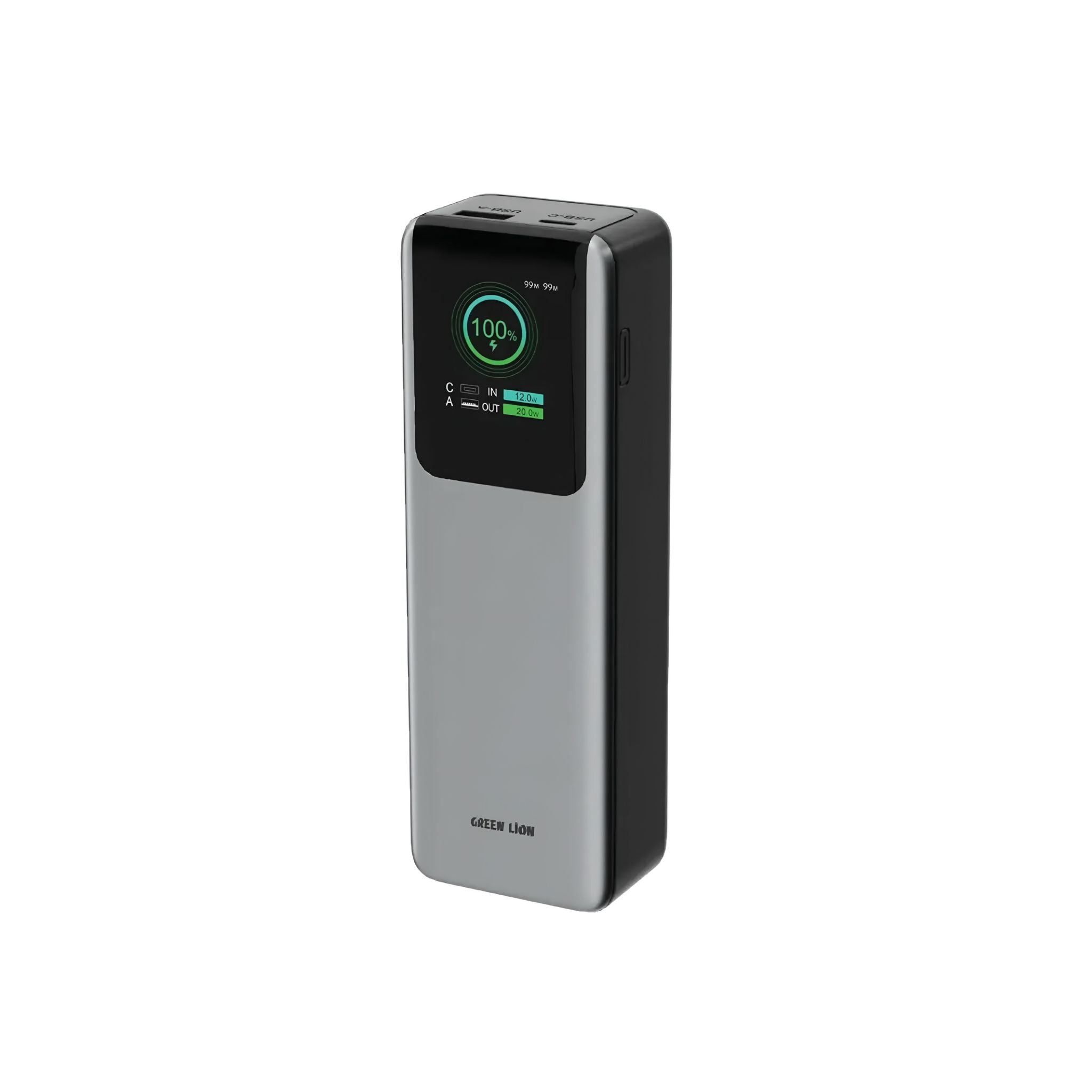 Green Lion Voltura 20000mAh Power Bank – 2-Year Warranty