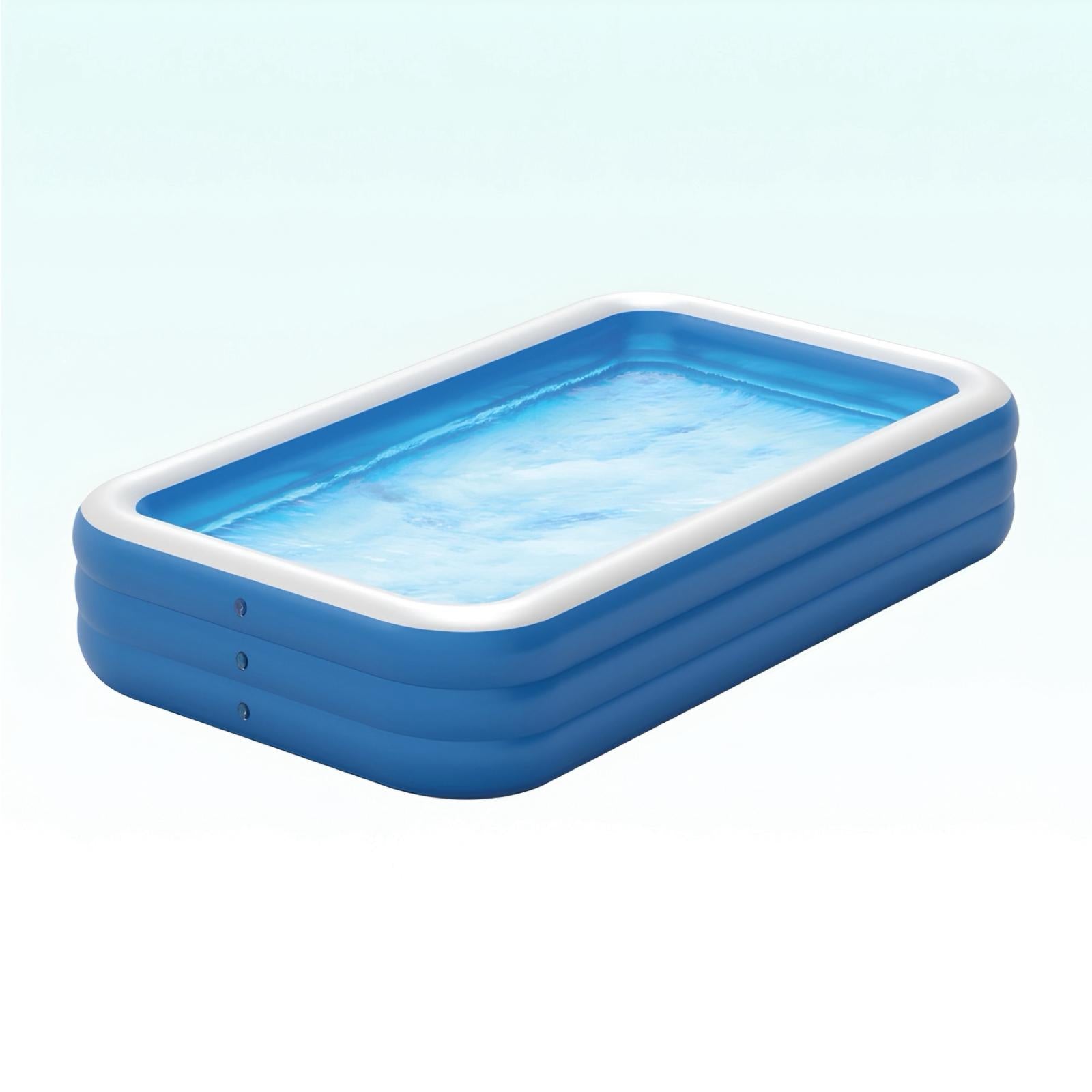 Green Lion Small Inflatable Swimming Pool for 5 to 7 People – 2 Years Warranty