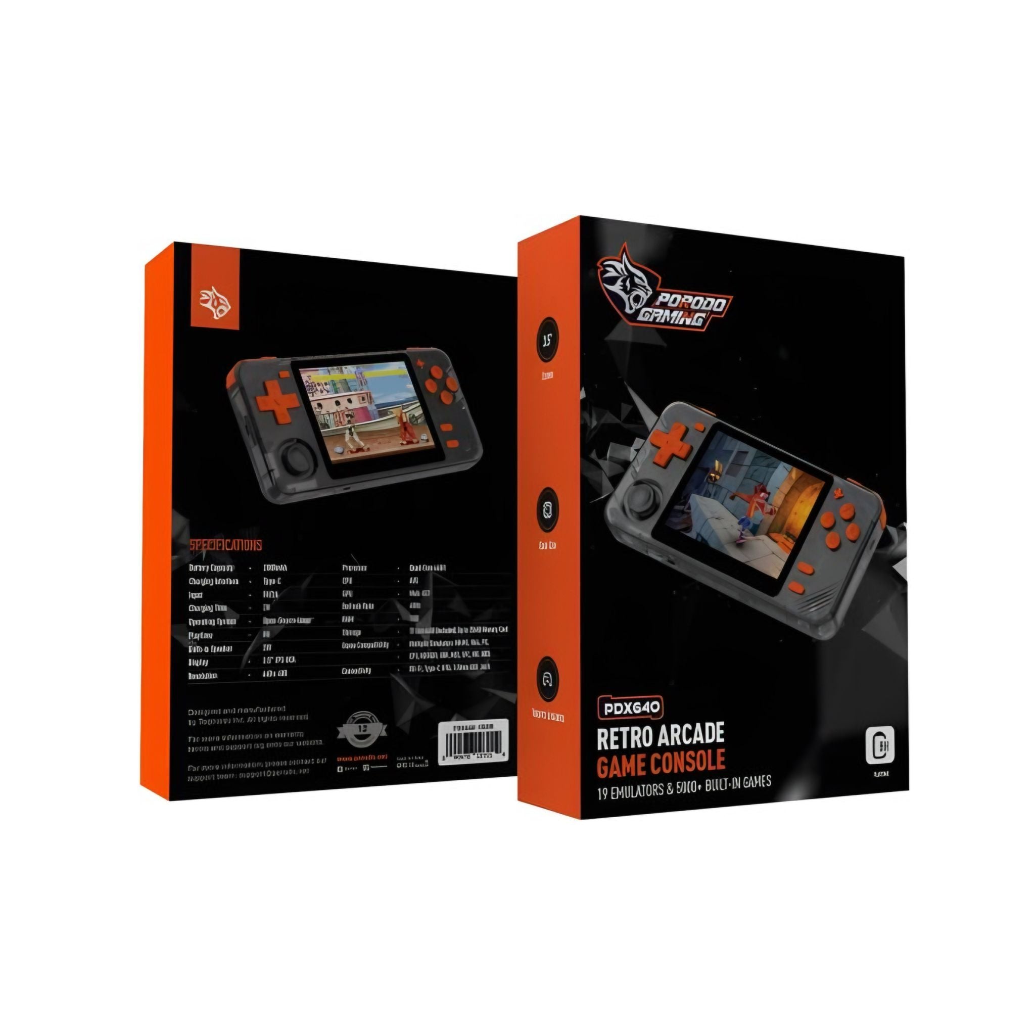 Porodo Retro Arcade Gaming Console