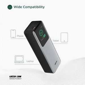 Green Lion Voltura 20000mAh Power Bank – 2-Year Warranty