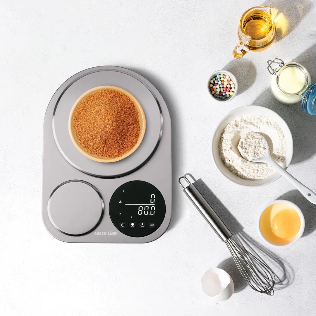 Green Lion Dual Kitchen Scale 2-Year Warranty