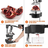 عصارة احترافية يدوية بتصميم معدني - JawdaTop