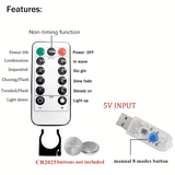 إضاءة رمضانية وعيدية بعدد 300 لمبة إل إي دي – لون أبيض دافئ - JawdaTop