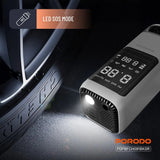 بورودو أداة طاقة متعددة الوظائف 6 في 1 مع تشغيل بطارية وضاغط هواء وباور بنك - JawdaTop