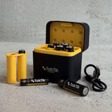 بطاريات تاكتيك باوربودز مع شاحن ومنفذ شحن تايب سي - JawdaTop