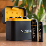 بطاريات تاكتيك باوربودز مع شاحن ومنفذ شحن تايب سي - JawdaTop