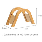 مجموعة فلاتر قهوة مع حامل - JawdaTop