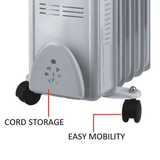 دفاية زيتية كهربائية 2400 واط – 9 شفرات - JawdaTop