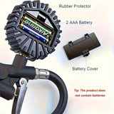 Heavy-Duty Digital Tire Pressure Gauge with Inflator – 250 PSI