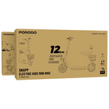 دراجة كهربائية صغيرة للأطفال من بورودو سناب بعجلات 8 إنش - JawdaTop