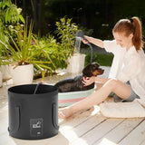 دش التخييم الذكي من جرين لايون مع شاشة رقمية ضمان سنة - JawdaTop