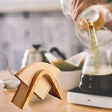 فلاتر قهوة V60 مع حامل فرشلي ٥٠ قطعة - JawdaTop