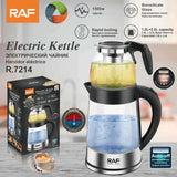 غلاية كهربائية مزدوجة 2 في 1 لتحضير الشاي والماء الساخن - JawdaTop