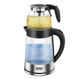 غلاية كهربائية مزدوجة 2 في 1 لتحضير الشاي والماء الساخن - JawdaTop