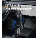 حامل الهاتف الدوار للسيارة 2 في 1 من يسيدو - JawdaTop