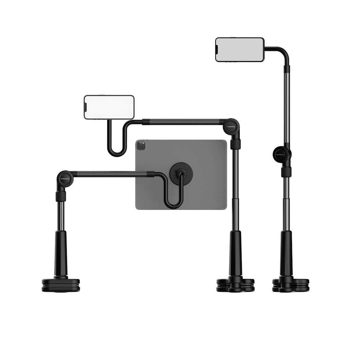 حامل بورودو ليزي مان مع شفط مغناطيسي ٩٢ سم - JawdaTop