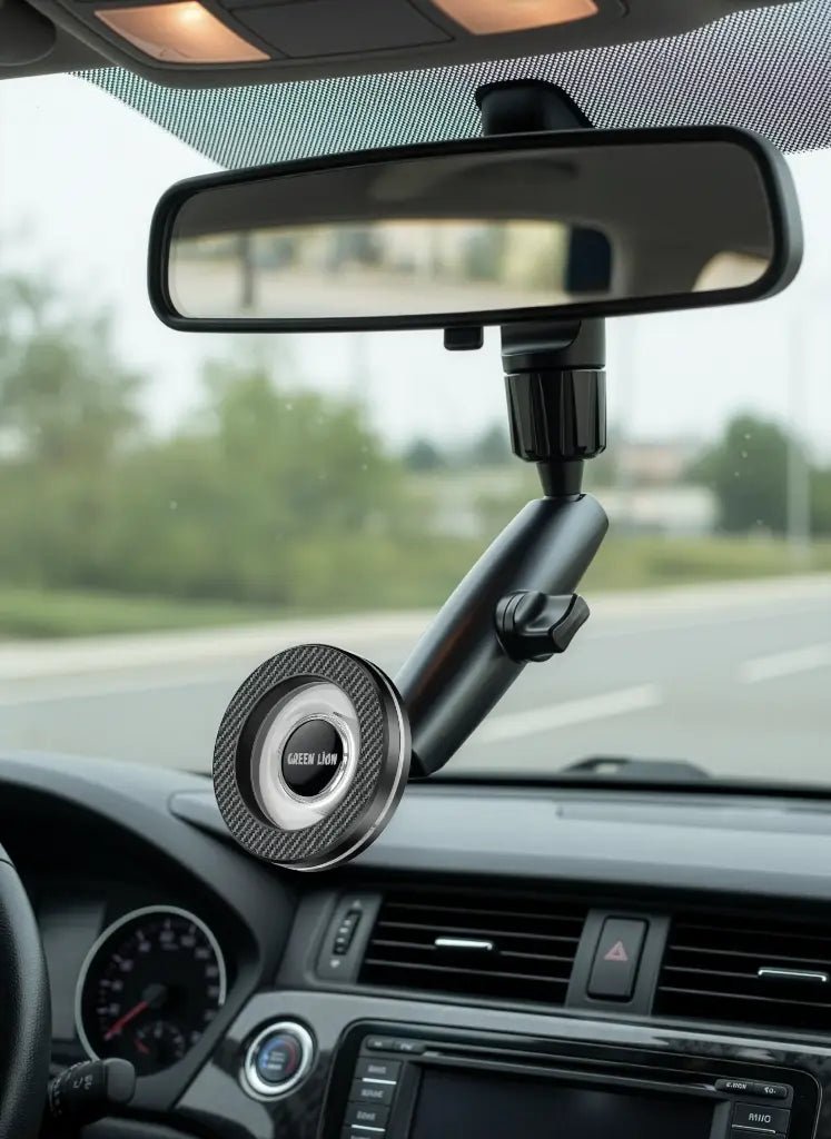 حامل هاتف مغناطيسي لمرآة الرؤية الخلفية بزاوية 360° من جرين ليون - JawdaTop