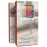حامل هاتف وجهاز لوحي بورودو ٣٦٠° متعدد الوظائف بعمود قابل للتمديد - JawdaTop