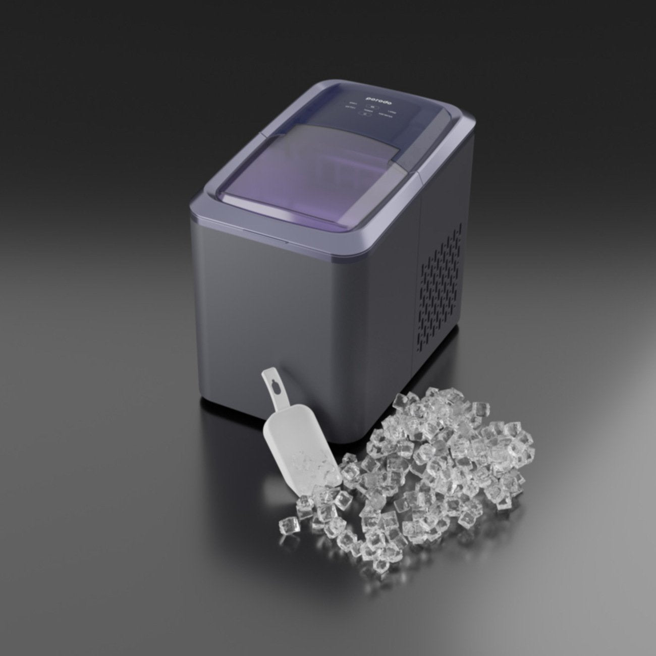 Porodo Ice Machine / Provides 12 Kilograms of Ice Every Day