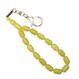 مسباح تعليق مستكة - أصفر - JawdaTop