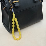 مسباح تعليق مستكة - أصفر - JawdaTop