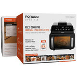 جهاز بورودو فليكسي كوك برو – شواية منزلية + فرن بيتزا + قلاية هوائية - JawdaTop