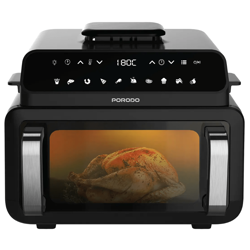 جهاز بورودو فليكسي كوك برو – شواية منزلية + فرن بيتزا + قلاية هوائية - JawdaTop
