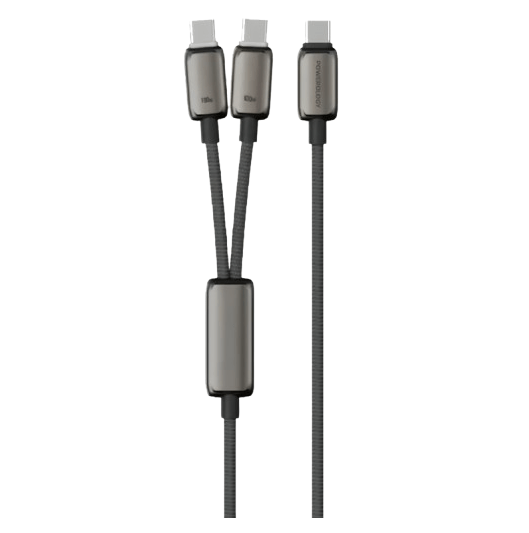 كابل باورولوجي زينكو سيريز ثنائي التوصيل USB - C - JawdaTop