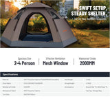 خيمة بورودو لايف ستايل الأوتوماتيكية للتخييم - JawdaTop