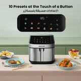 قلاية هوائية جرين لايون ديلوكس بسعة 8 لتر وقوة 2200 واط ضمان سنة - JawdaTop